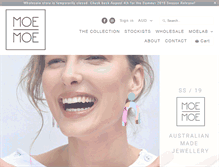 Tablet Screenshot of moemoedesign.com.au